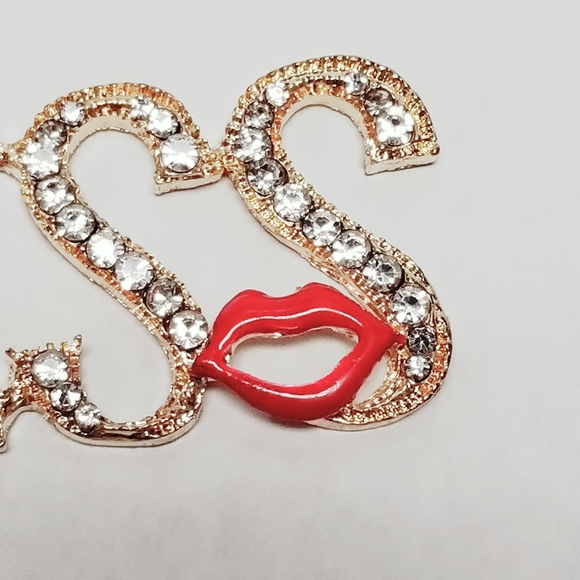 2 pcs Rhinestone Keychain New - Picture 3 of 7